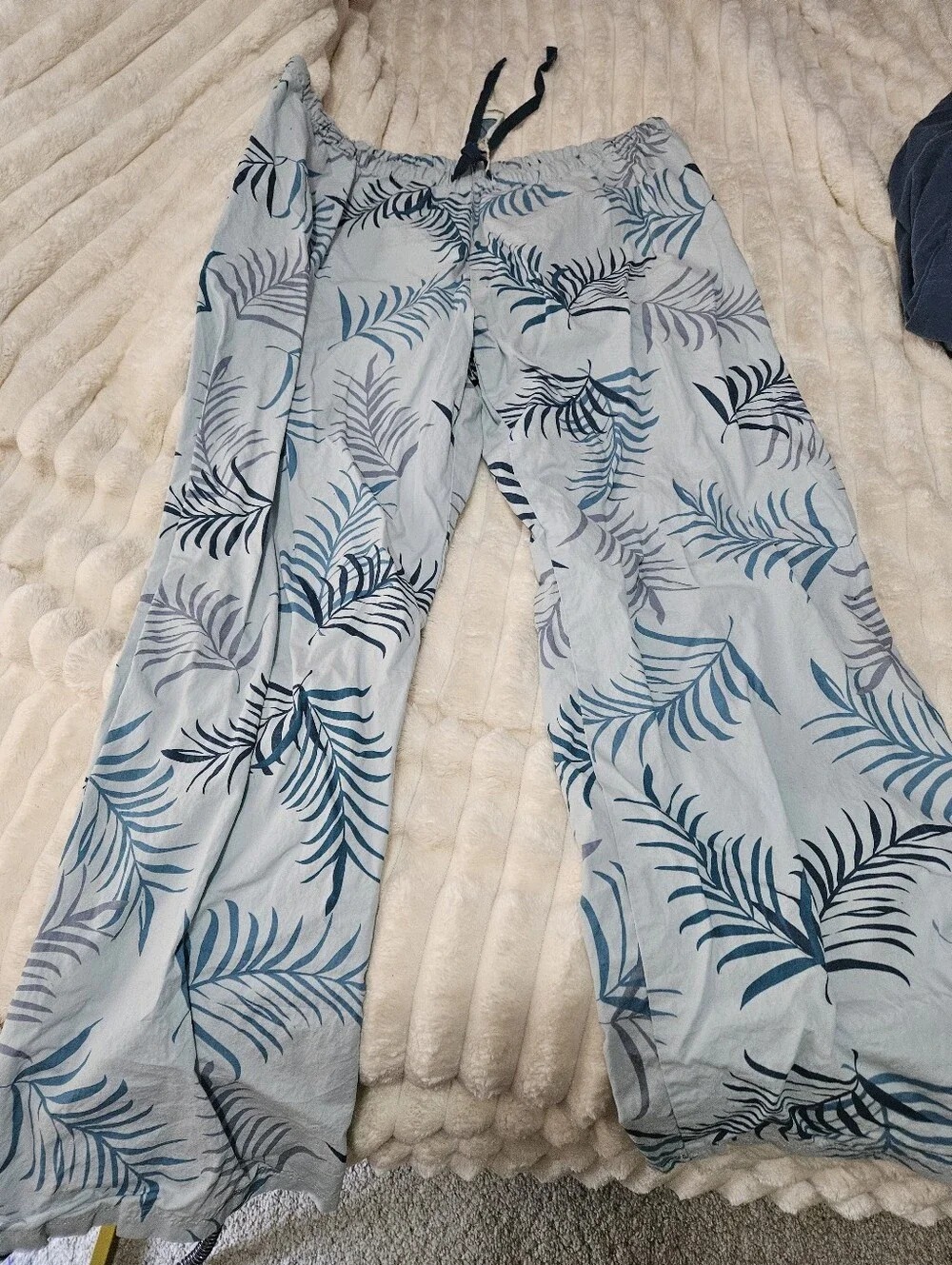 Margarittaville Dreams 100% Cotton Pajama Pants & Longsleeve Top Set, Size Large - Picture 4 of 7